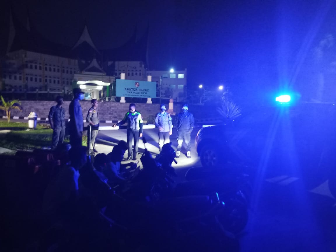 Sat Samapta Polres 50 Kota laksanakan Patroli Malam Roda 2 dan Roda 4