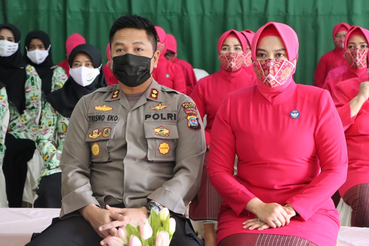 Kapolres 50 Kota ikuti Video Convert Terkait HUT Yayasan Kemala Bhayangkari (YKB) ke 42