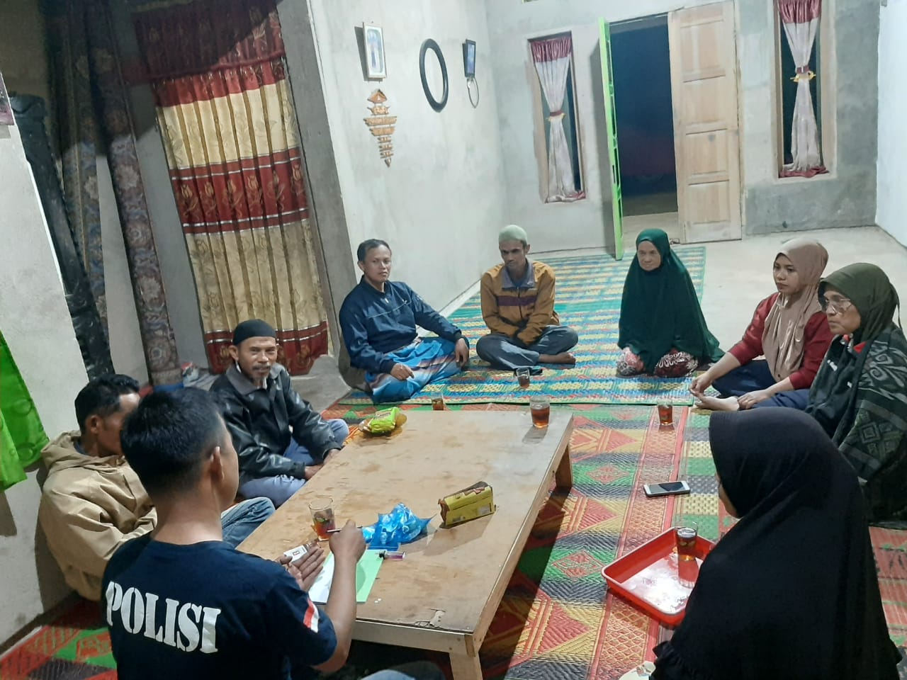 Terjadi Salah Paham antar warga  di Jorong Lubuak Simato, Bhabinkamtibmas  Polsek Guguk Lakukan Problem Solving