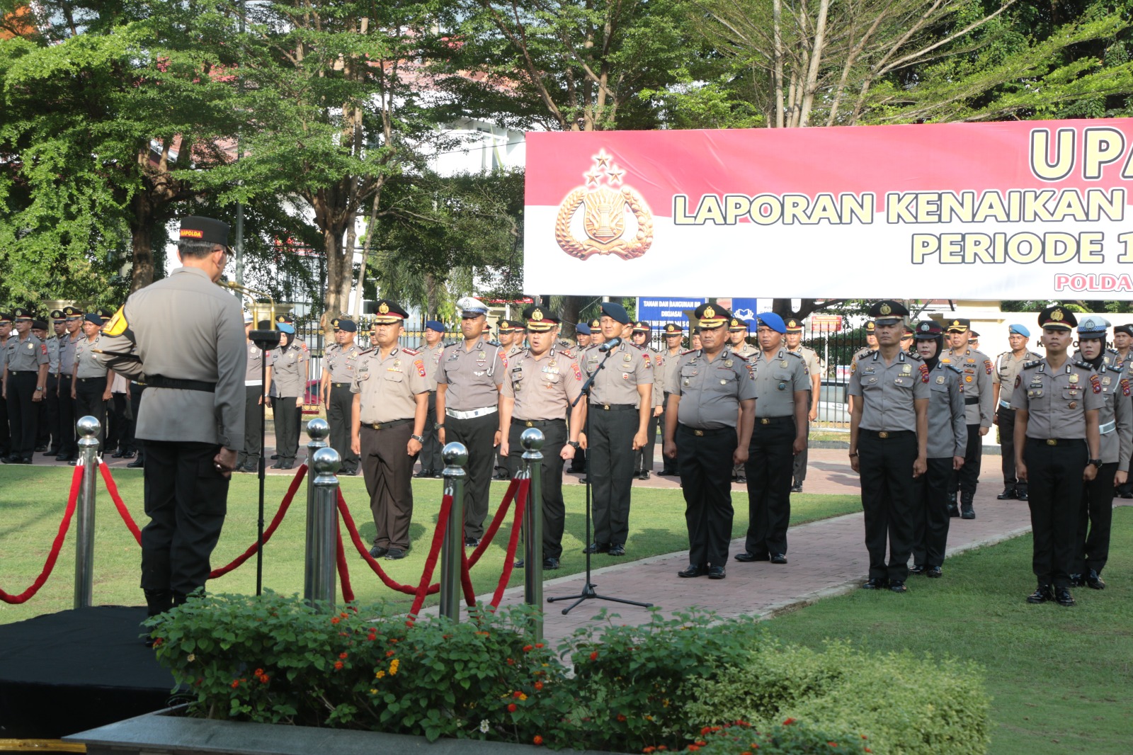 Ratusan Personel di Jajaran Polda Sumbar Naik Pangkat TMT 1 Januari
